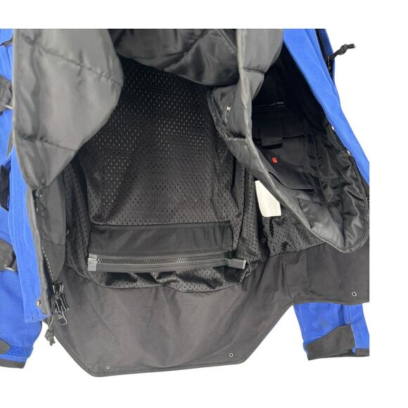 Firstgear Jaunt J2 Mens Motorcycle Jacket Small Liner Hypertex Padded Blue Black - Picture 5 of 16